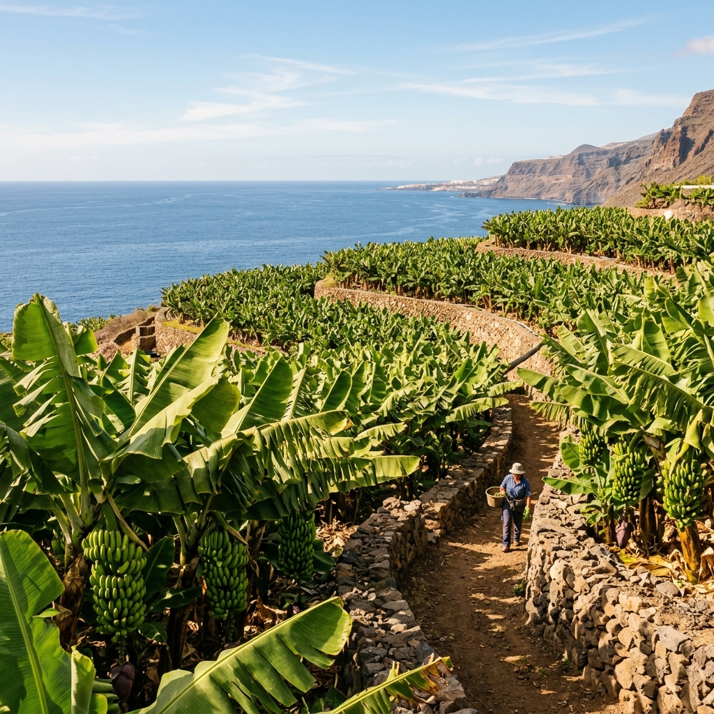 Canary Islands Organic Terrace Plantation